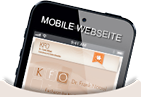 mobile webseite